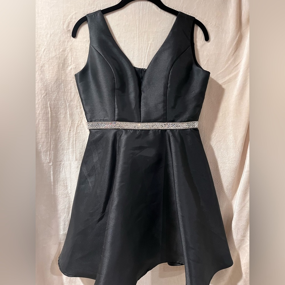 Crystal Doll black formal dress size 1